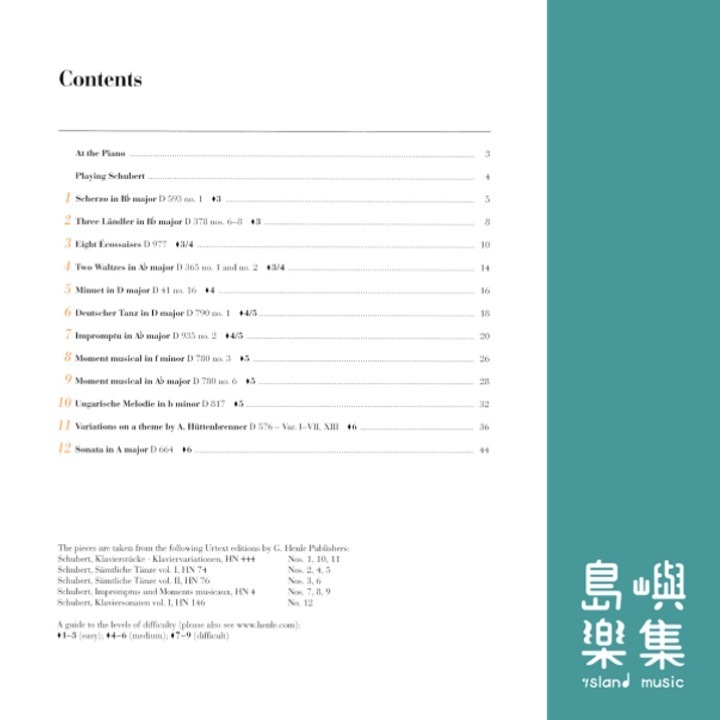 At The Piano - Schubert