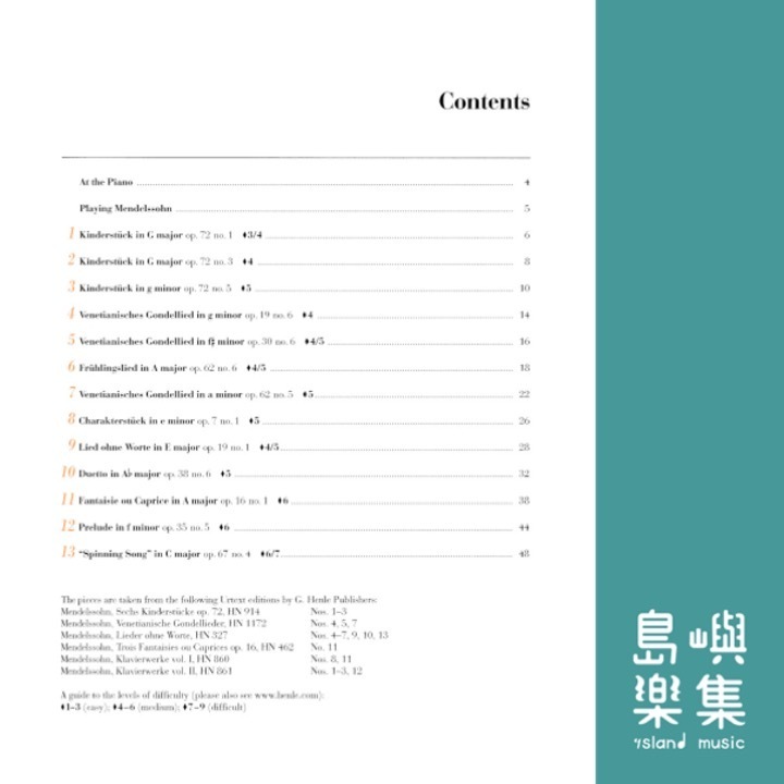 At The Piano - Mendelssohn