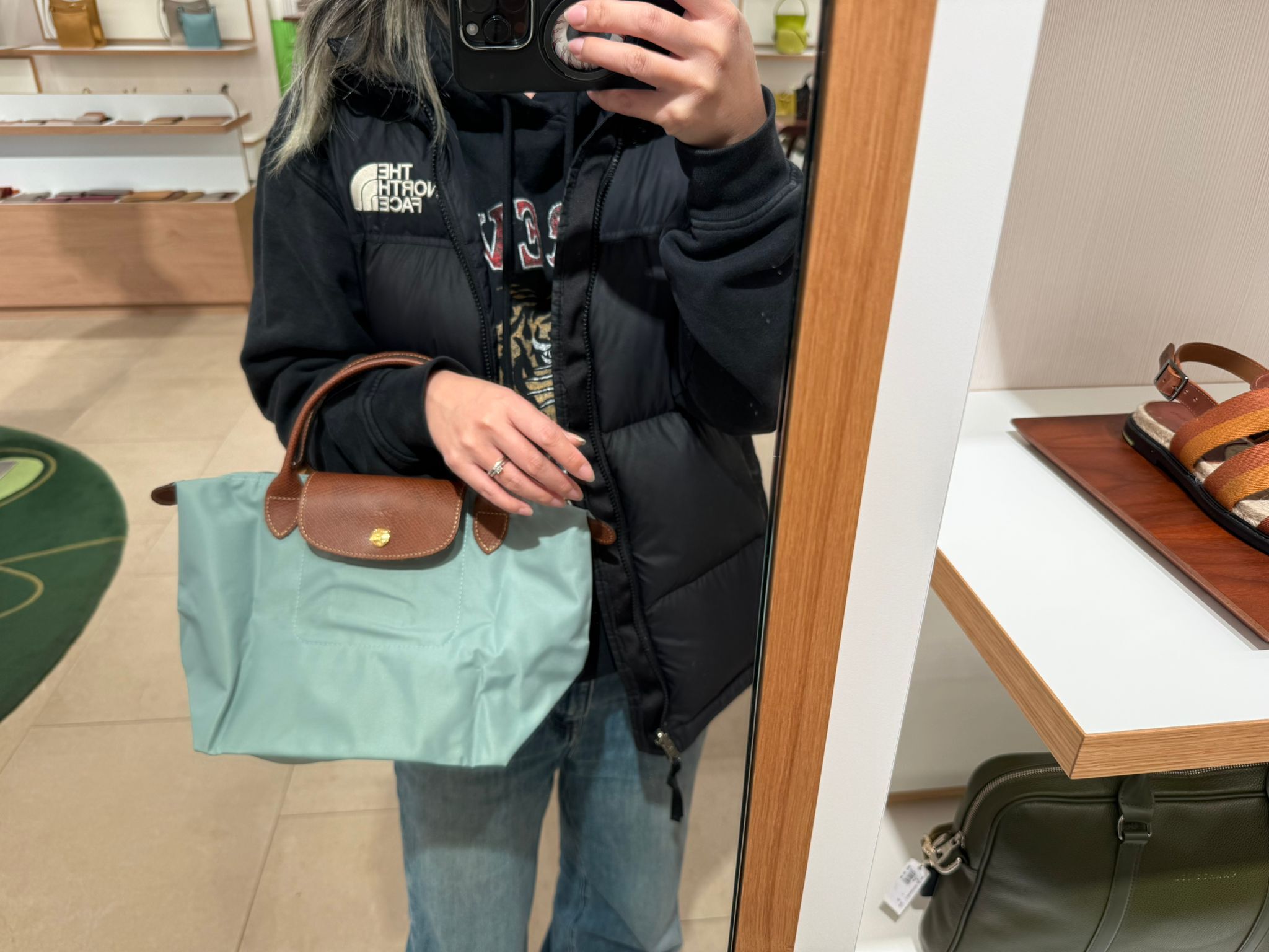 LYS01569 Longchamp Le Pliage 小號短柄手挽袋