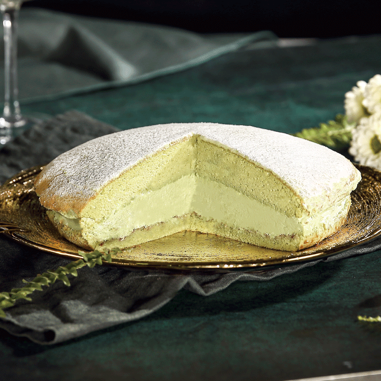 8吋｜開心果波士頓派