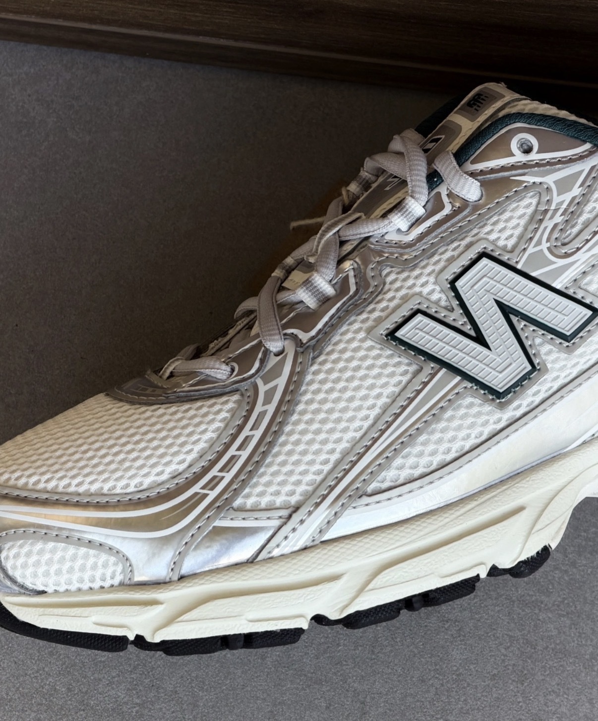 男女鞋 NEW BALANCE 740 白銀綠 網布 透氣 復古 老爹鞋 休閒鞋【U7402EL】NB740