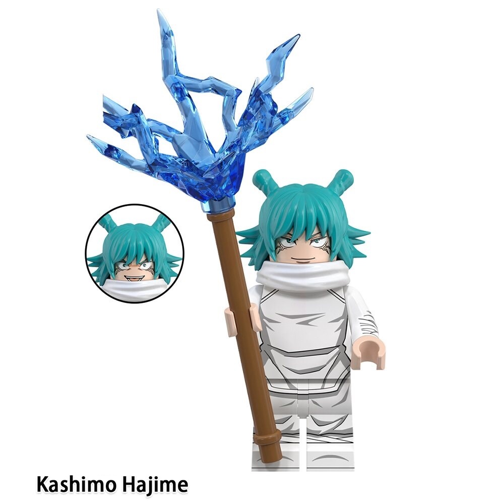 Jujutsu Kaisen Kashimo Hajime Custom Minifigures Fit Lego WM6202 WM2872