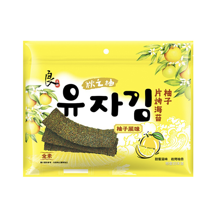 [Liang Hao] Roasted Korean Seaweed (32g) - Grapefruit/Plum