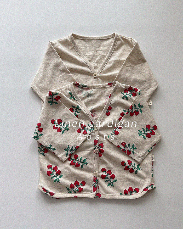 正韓夏AOSTA 兩色米白/草莓外套