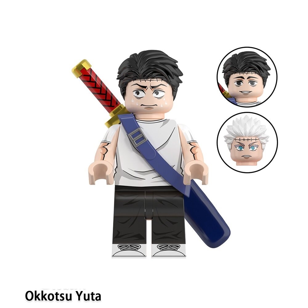 Jujutsu Kaisen Okkotsu Yuta Custom Minifigures Fit Lego WM6202 WM2874