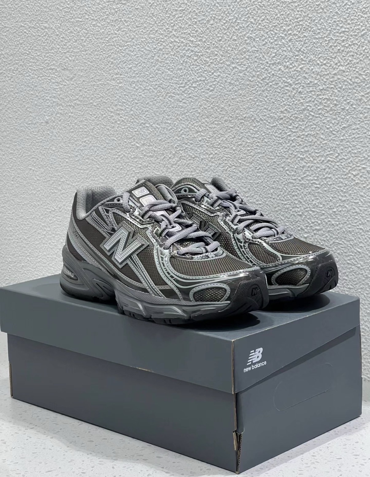 男女鞋 NEW BALANCE 740 深灰棕 網布 透氣 復古 老爹鞋 休閒鞋【U7407YI】NB740