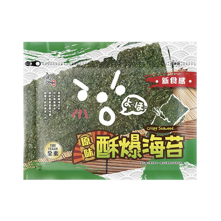 【良澔】酥爆海苔(32g)-原味/梅子/芥末 海苔 零食 梅子 芥末 點心 下午茶 美食 酥爆