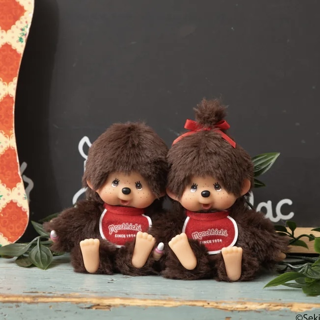 MONCHHICHI  蒙奇奇 基本款 初代 毛絨絨 吊飾