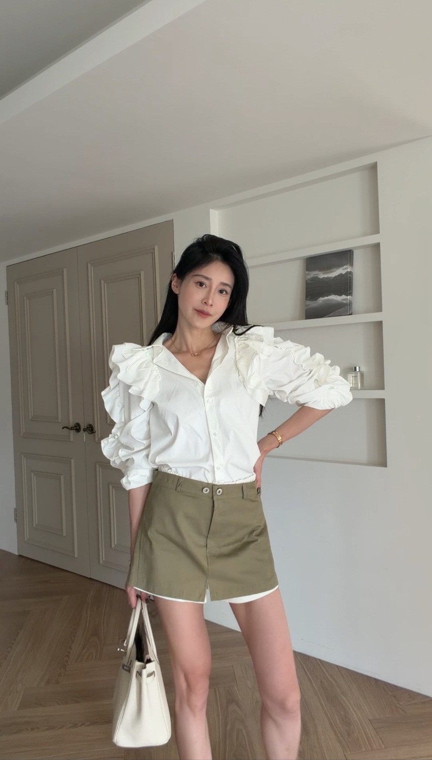 ｜韓國｜雙層造型褲裙