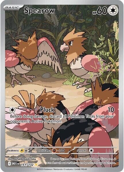 【MEGEN 151/132 -】Spearow #151 Pokemon Mega Evolution