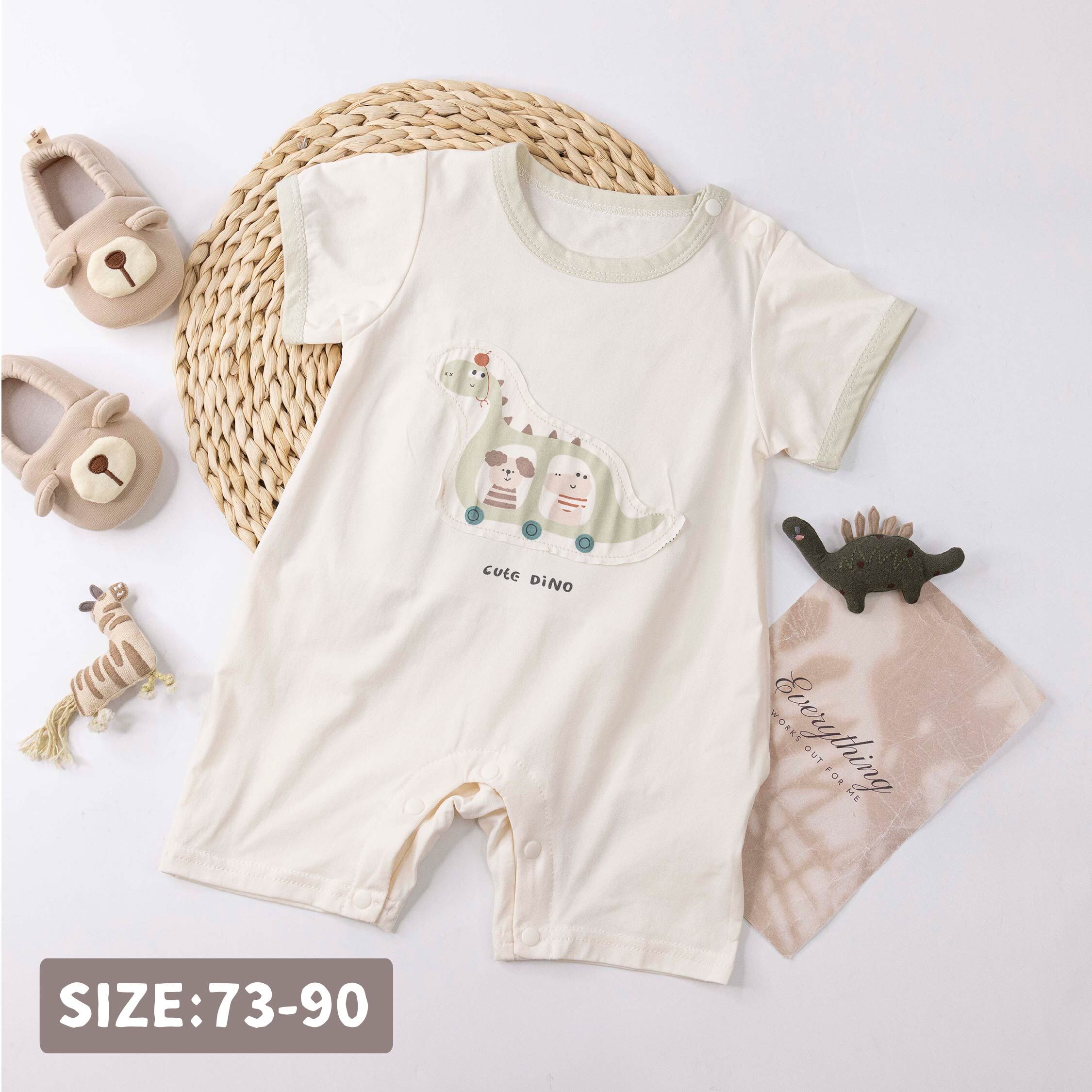 童趣恐龍車車連身衣 (JG6021)