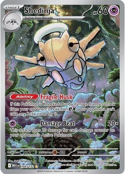 【MEGEN 144/132 -】Shedinja #144 Pokemon Mega Evolution