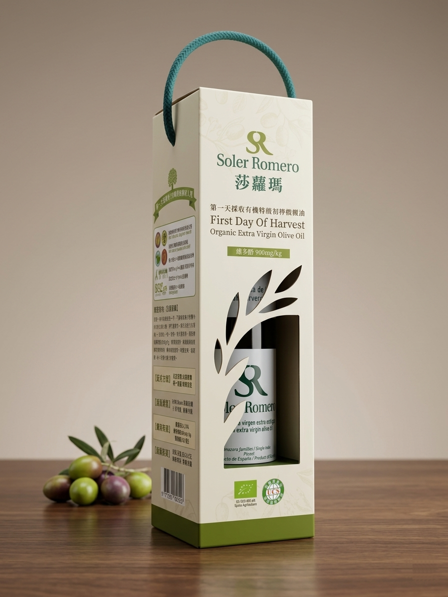 【通路】【莎蘿瑪】第一天採收有機橄欖油-500ml