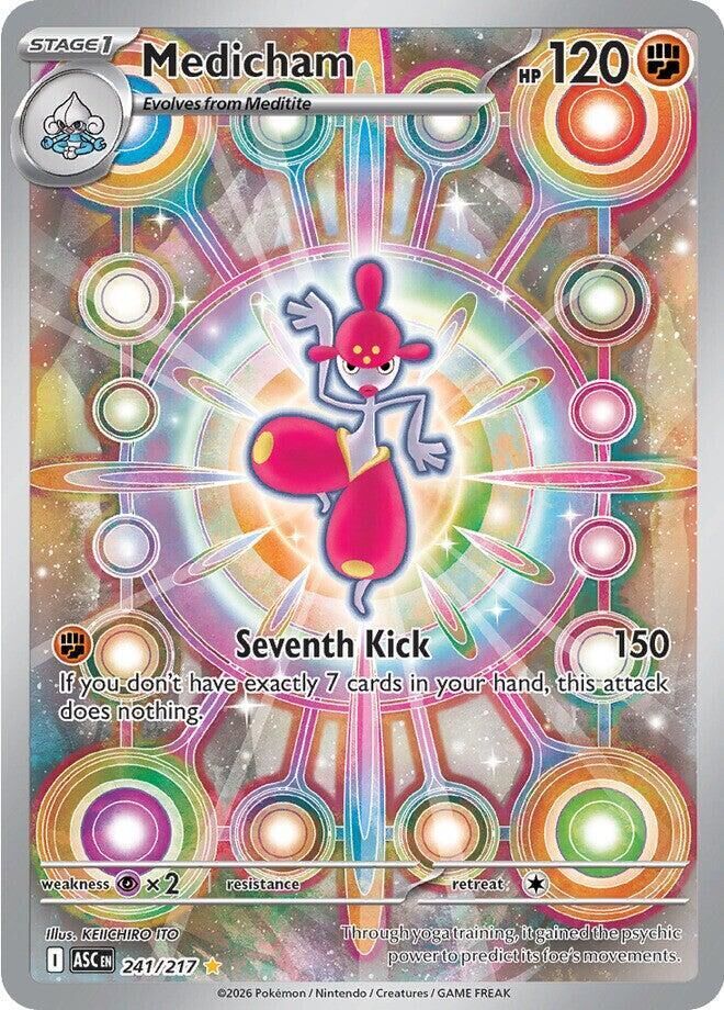 【ASCEN 241/217 -】Medicham #241 Pokemon Ascended Heroes