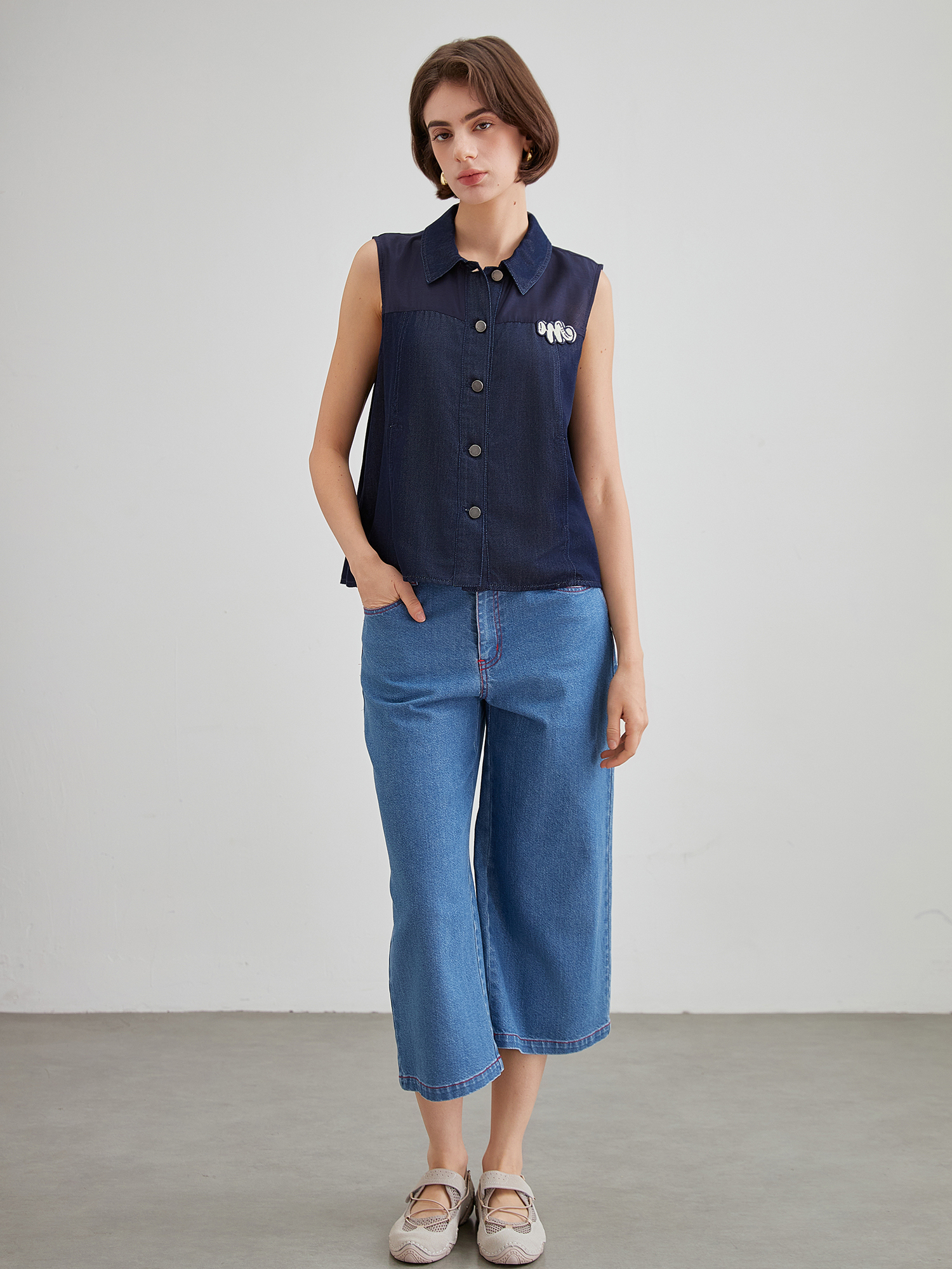 mi-tu vest blouse