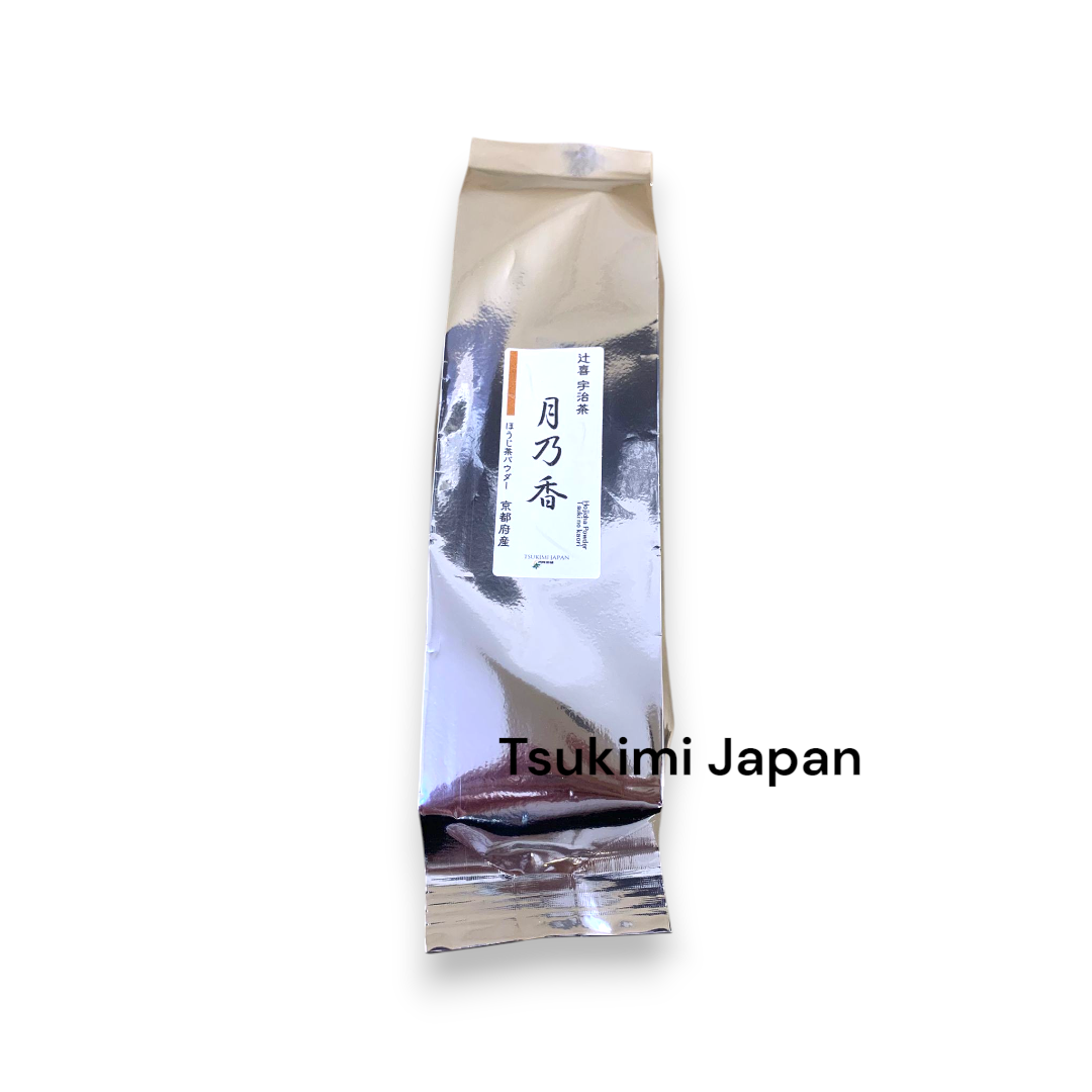 日本宇治 辻喜 極上 焙茶粉 「月乃香」Original blend 【綠茶 / 京都府產宇治茶】農家產地直送 宇治産手摘一番碾茶使用