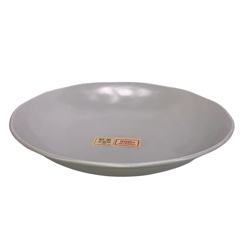 輕量餐盤/霧面灰 約21.2cm