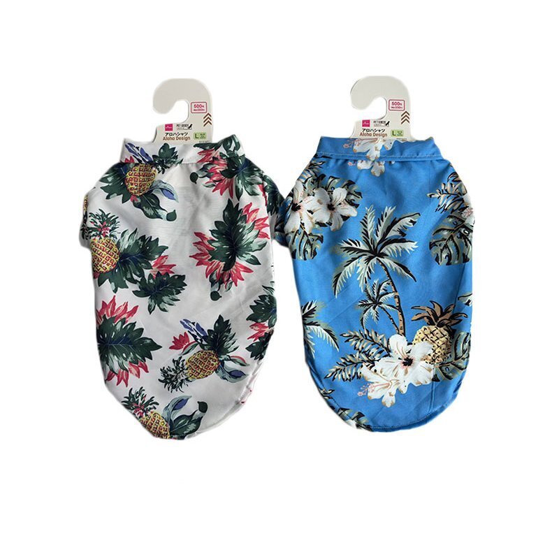 犬用衣服/夏威夷襯衫 L