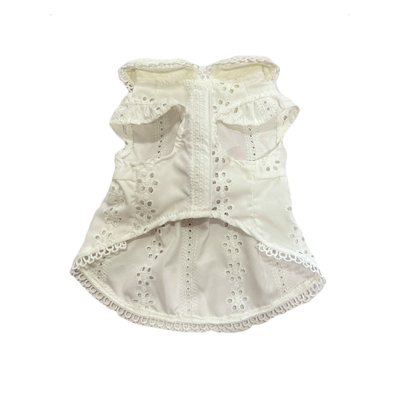 犬用衣服/蝴蝶結洋裝 L
