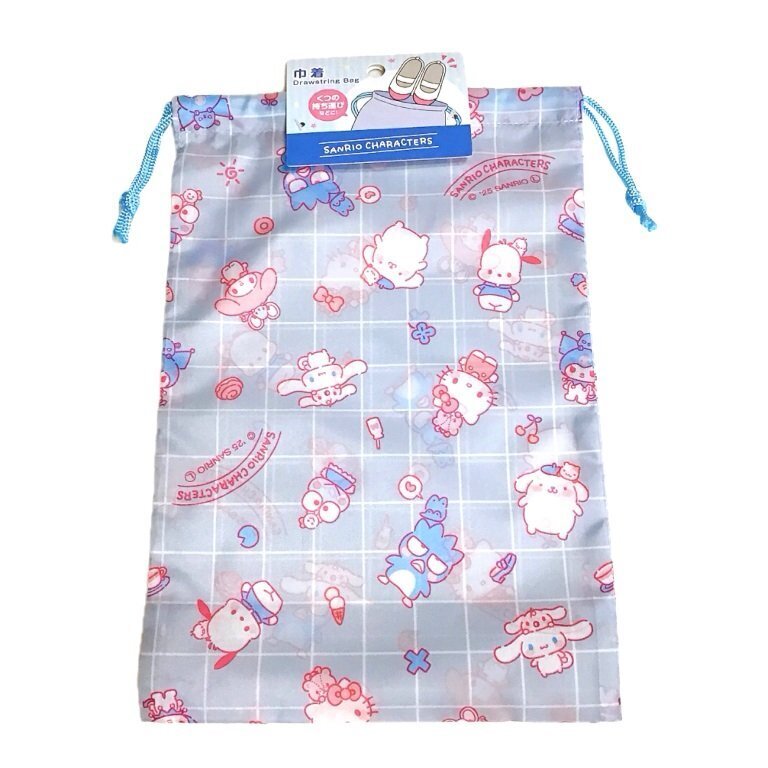 束口袋/三麗鷗角色 21×31×10cm