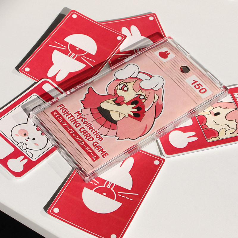 推活未開封卡包壓克力收納殼/7.7×0.8×14.7cm