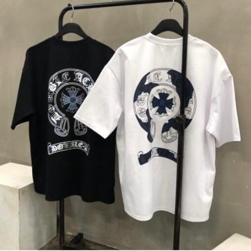 英文字圖案短袖Tee Double-B-035T