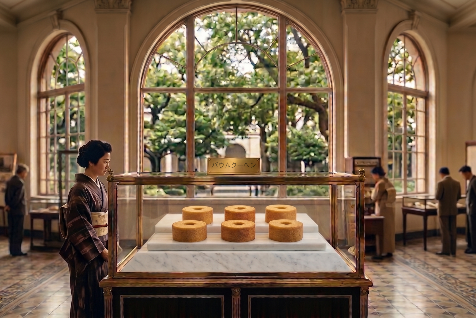 日本年輪蛋糕起源