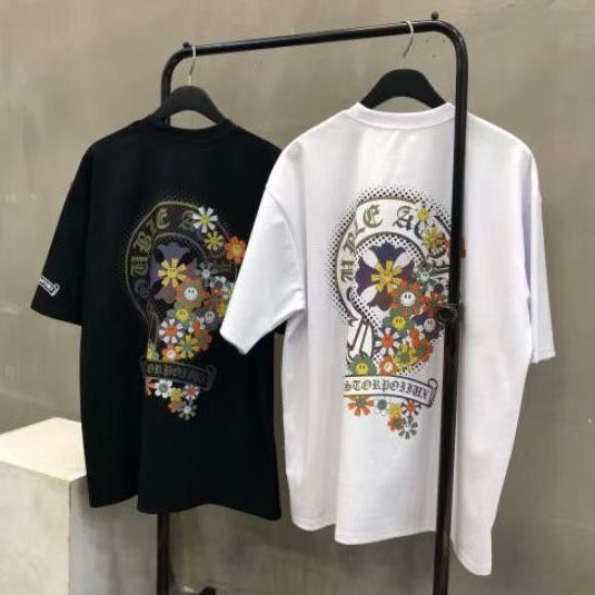 英文字圖案短袖Tee Double-B-038T