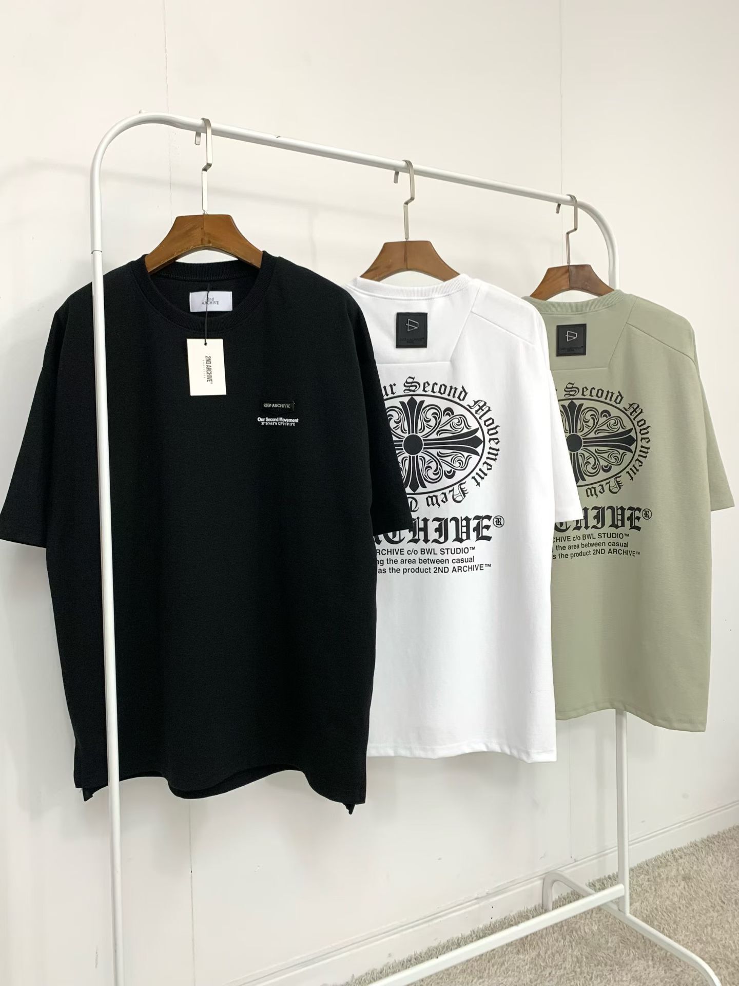 英文字圖案短袖Tee 2nd-356T