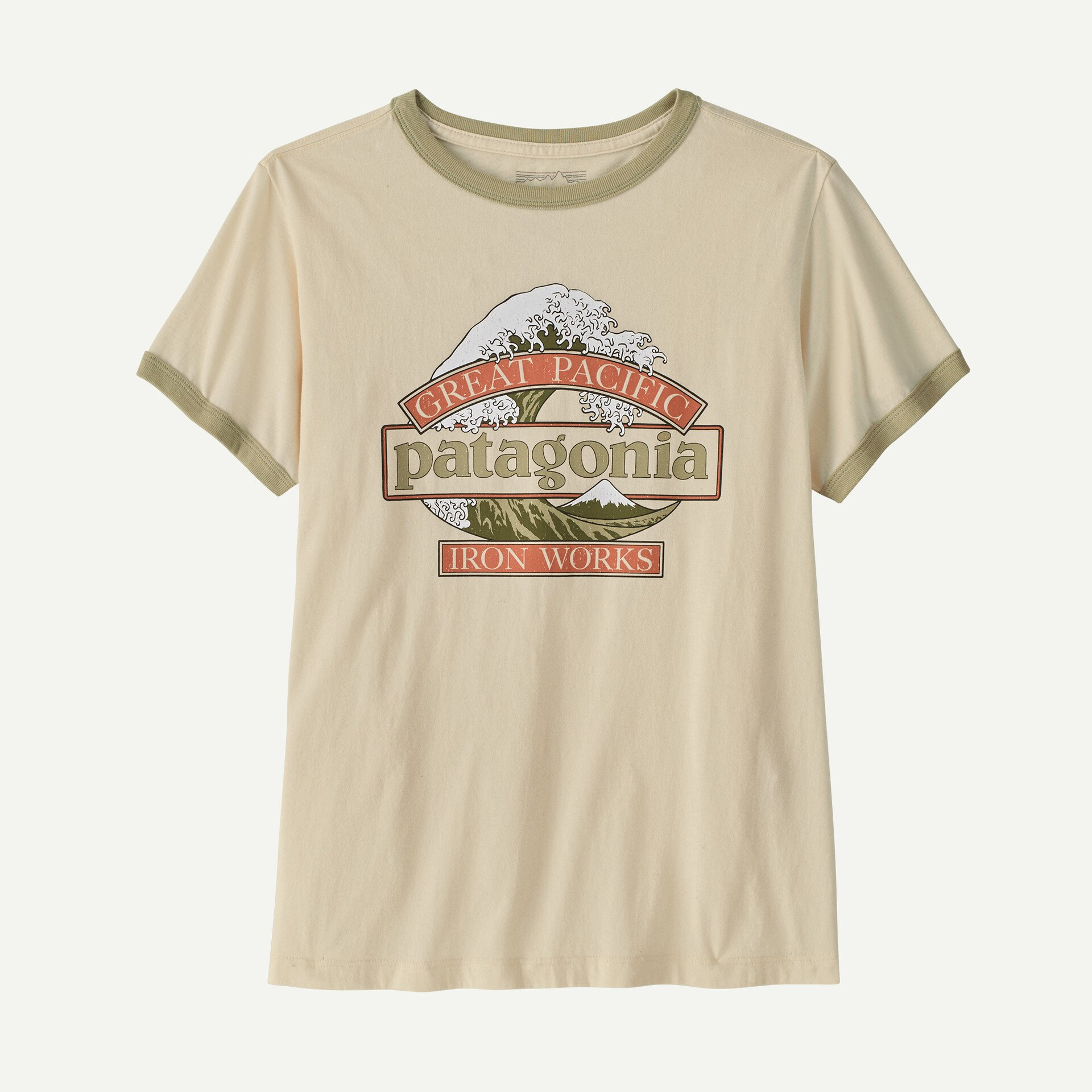 Patagonia 女款 Great Waves Ringer Tee 26SS