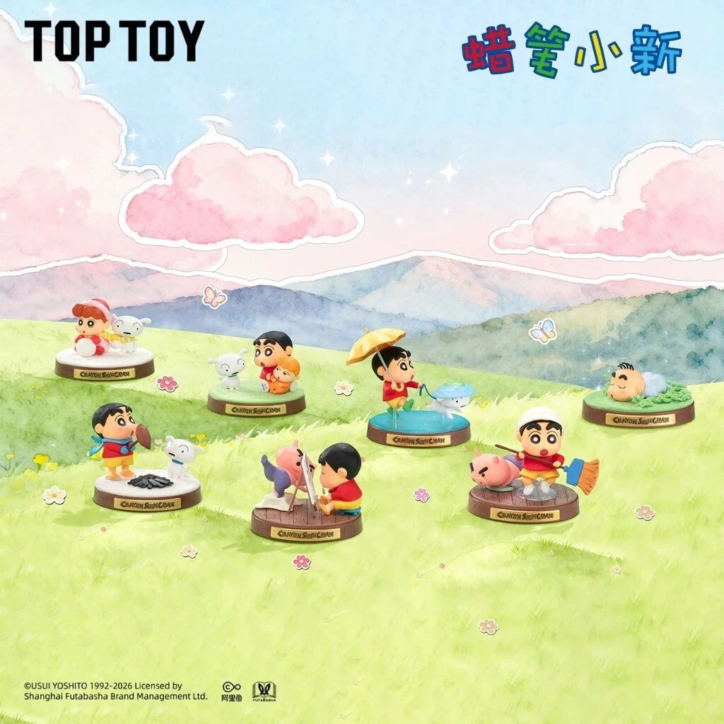 TOP TOY 蠟筆小新記憶回響系列 盒玩 (全6款)