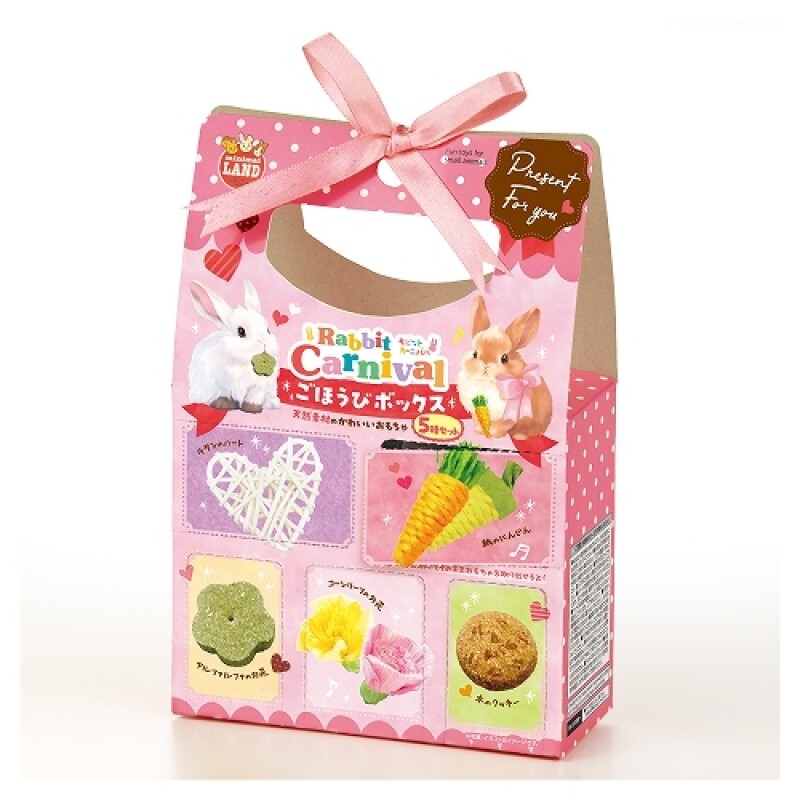 Marukan Rabbit Carnival Reward Box 5-Piece Set