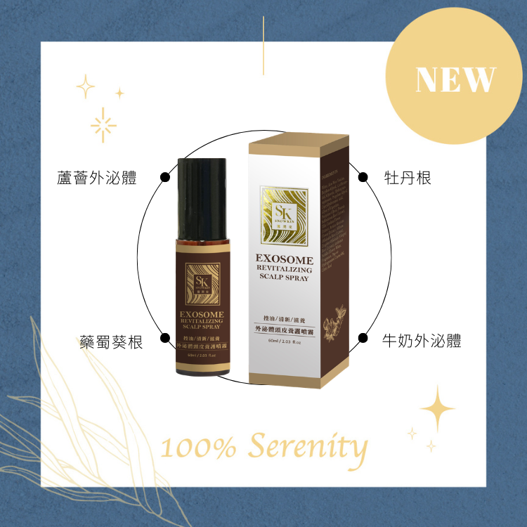 Exosome revitalizing scalp spray 60ml