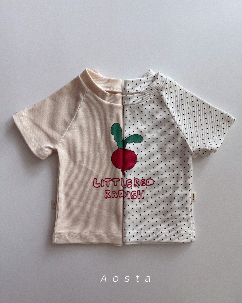 韓國🇰🇷Aosta 櫻桃蘿蔔短袖Ｔ恤(S-XXL)