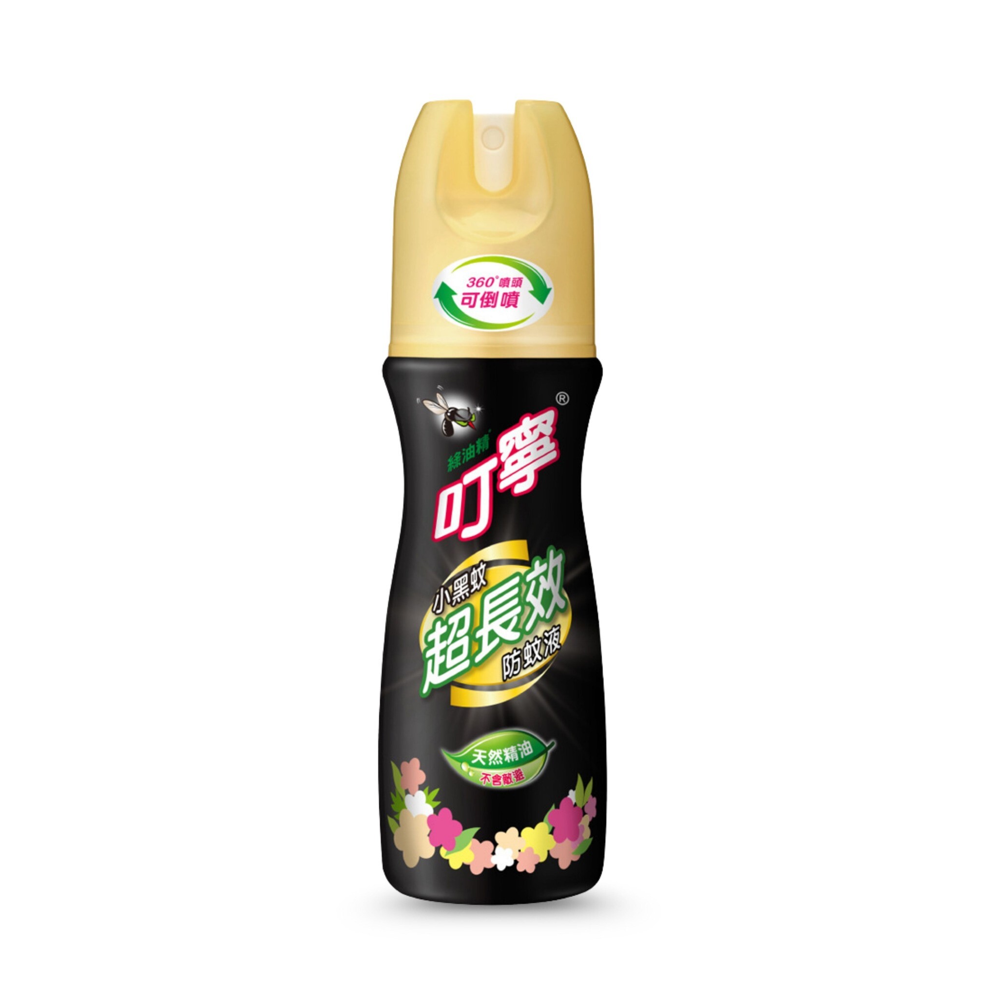 [Dingning] Little Black Mosquito Green Oil Extra Long-Lasting Mosquito Repellent Liquid - 90ml