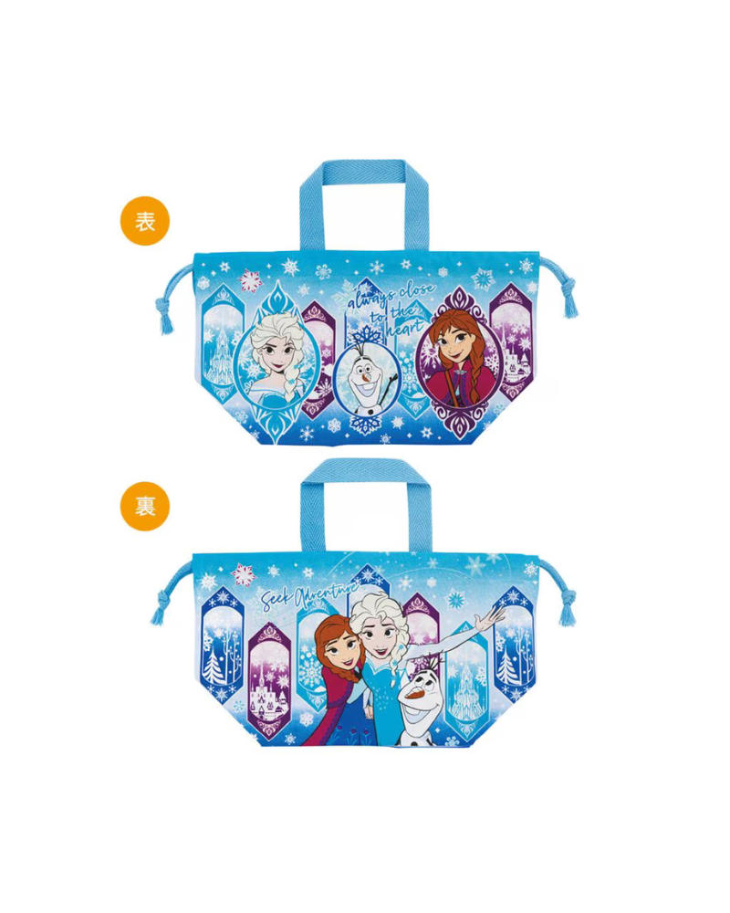 Skater 迪士尼 Frozen 手提索繩餐盒袋