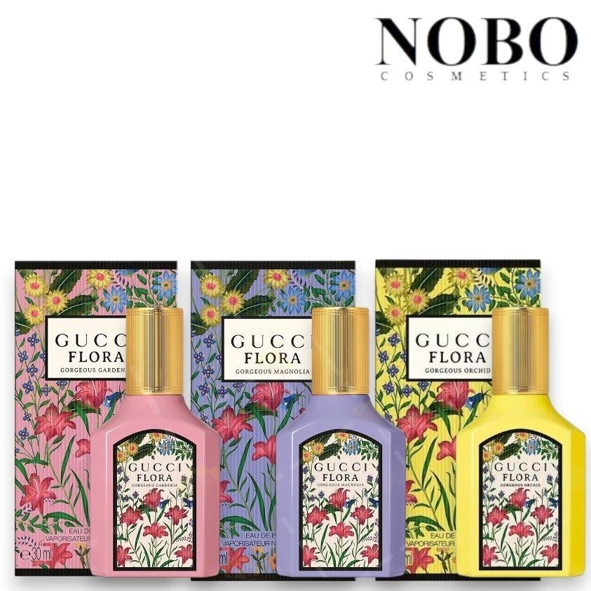 Flora - Eau De Parfum Set [Gorgeous Gardenia+Gorgeous Magnolia+Gorgeous Orchid] 30ml*3pcs