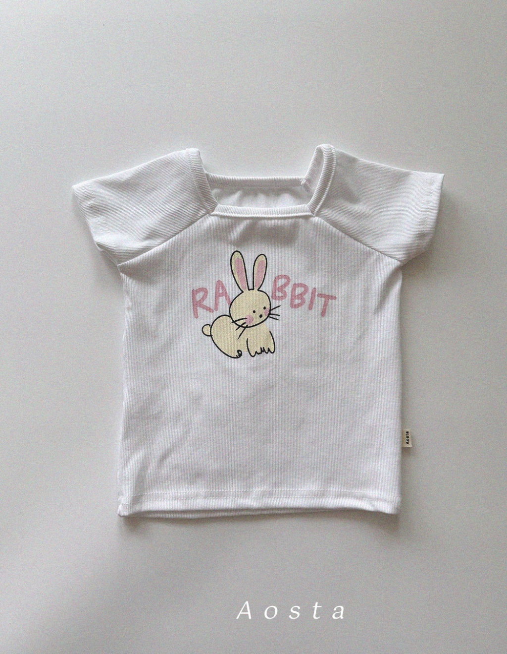 韓國🇰🇷Aosta 兔兔方領上衣(S-XXL)