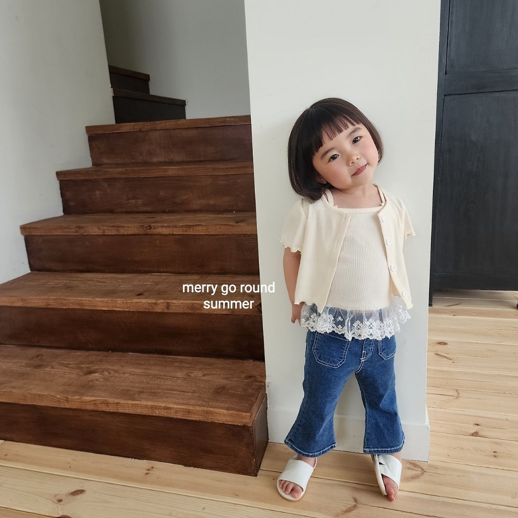 正韓夏Merry-go-round 兩色1+1外套背心組