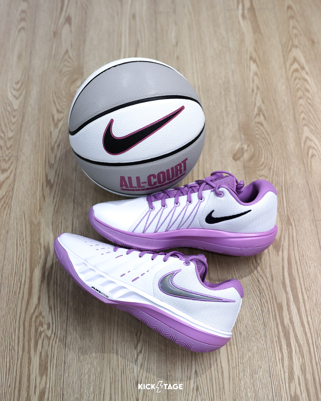 ＜連線代購商品＞ 男鞋 NIKE G.T. CUT ACADEMY 2 EP 白粉色 氣墊 緩震 耐磨 實戰 籃球鞋【HV9775-104】GT2 GTCUT