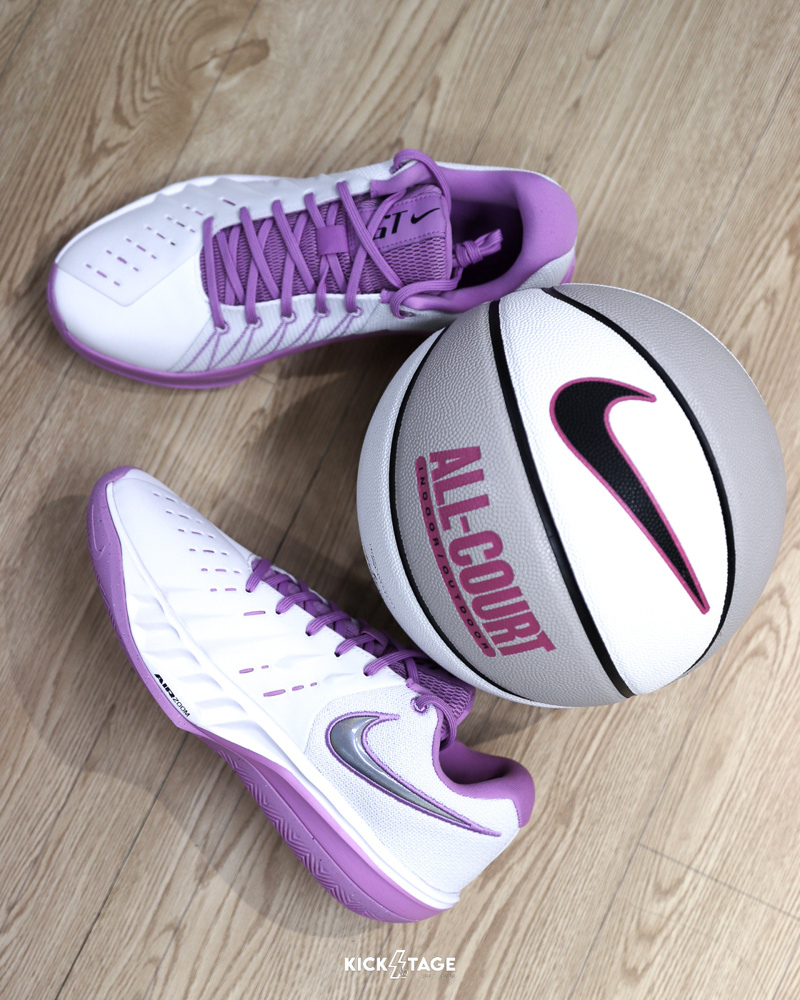 ＜連線代購商品＞ 男鞋 NIKE G.T. CUT ACADEMY 2 EP 白粉色 氣墊 緩震 耐磨 實戰 籃球鞋【HV9775-104】GT2 GTCUT