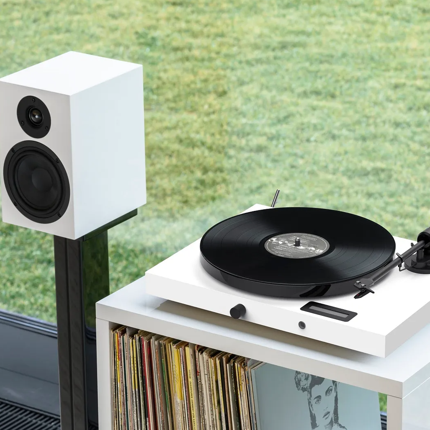 Pro-Ject Juke Box E1 HiFi 配備喇叭的發燒黑膠唱盤系統