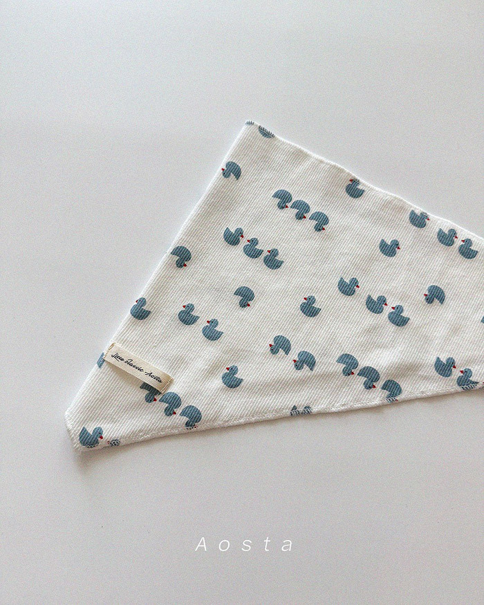 正韓夏AOSTA 五色領巾