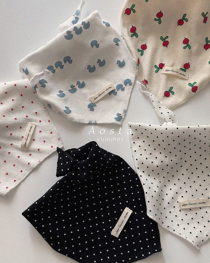 正韓夏AOSTA 五色領巾