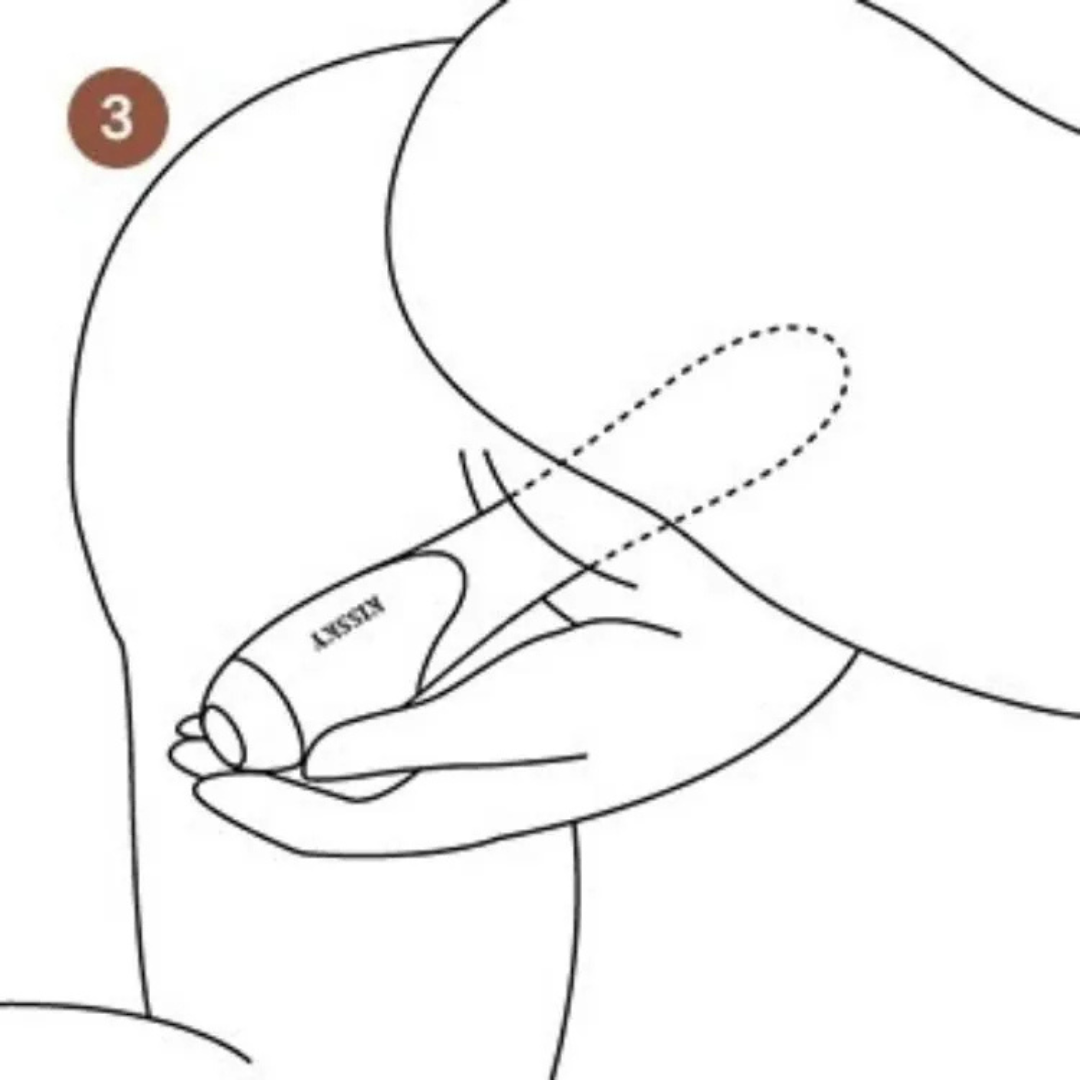 Kissky -Crave Venus 奢華三重馬達 立體紋理溫感雙頭按摩棒