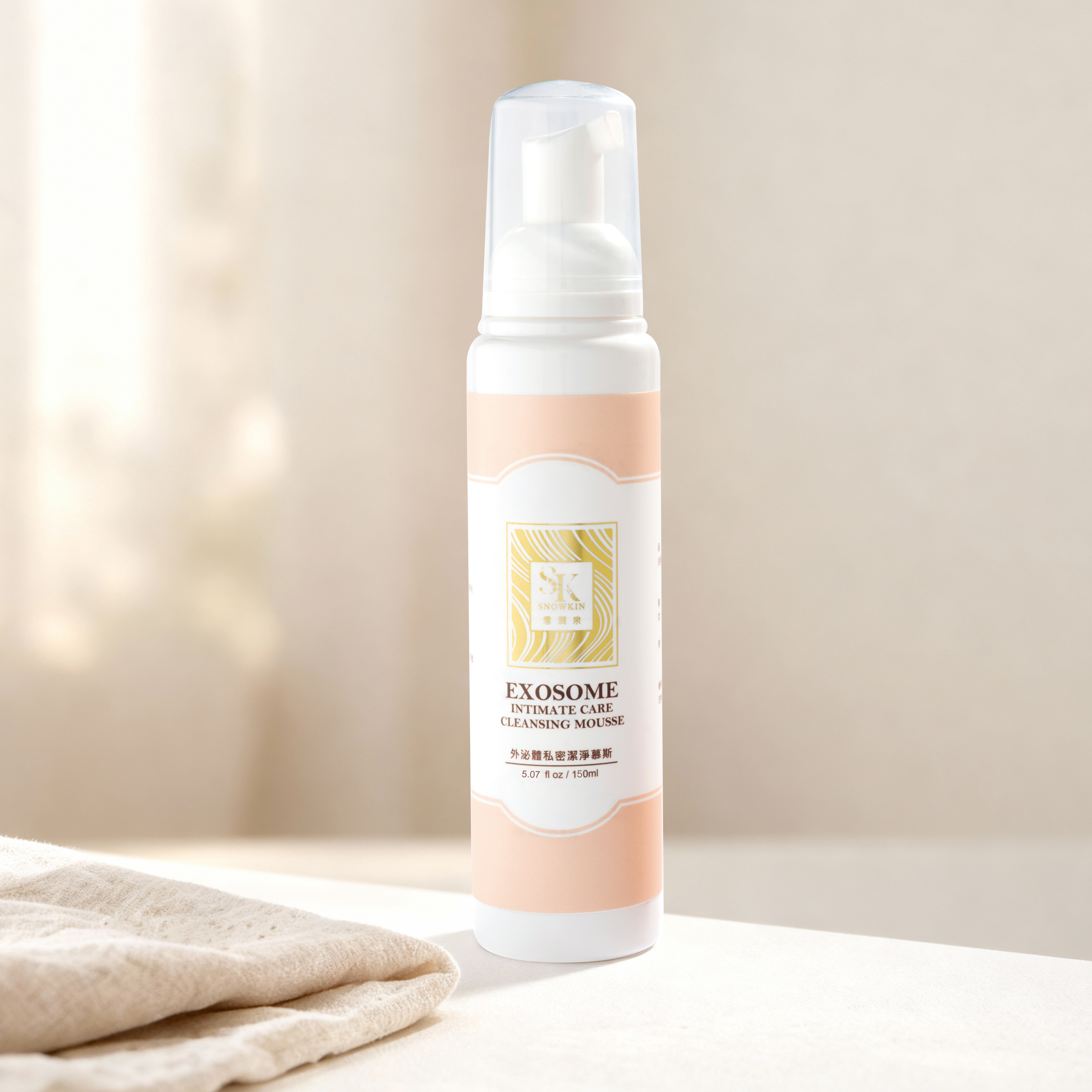 Exosome intimate care cleansing mousse 150ml、Exosome rivate spray 50ml