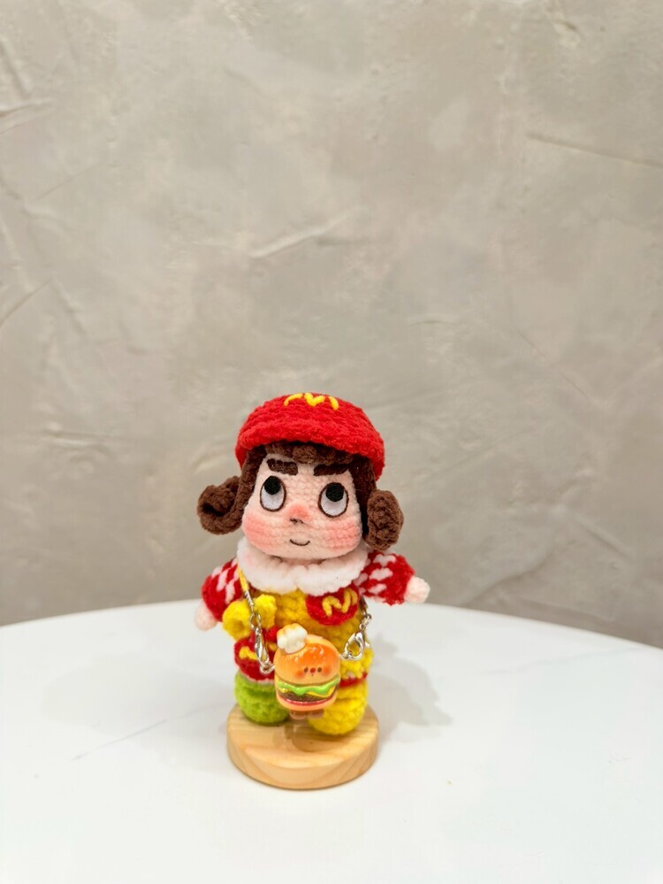 預購017-麥當勞小小醜娃吊飾『約9.5cm』『預購時間45-60天』