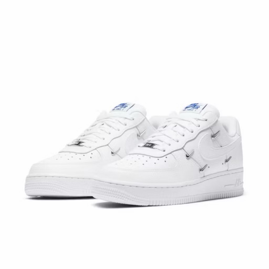 Nike Air Force 1 '07 LX 銀勾 立體小勾 泫雅同款 CT1990-100
