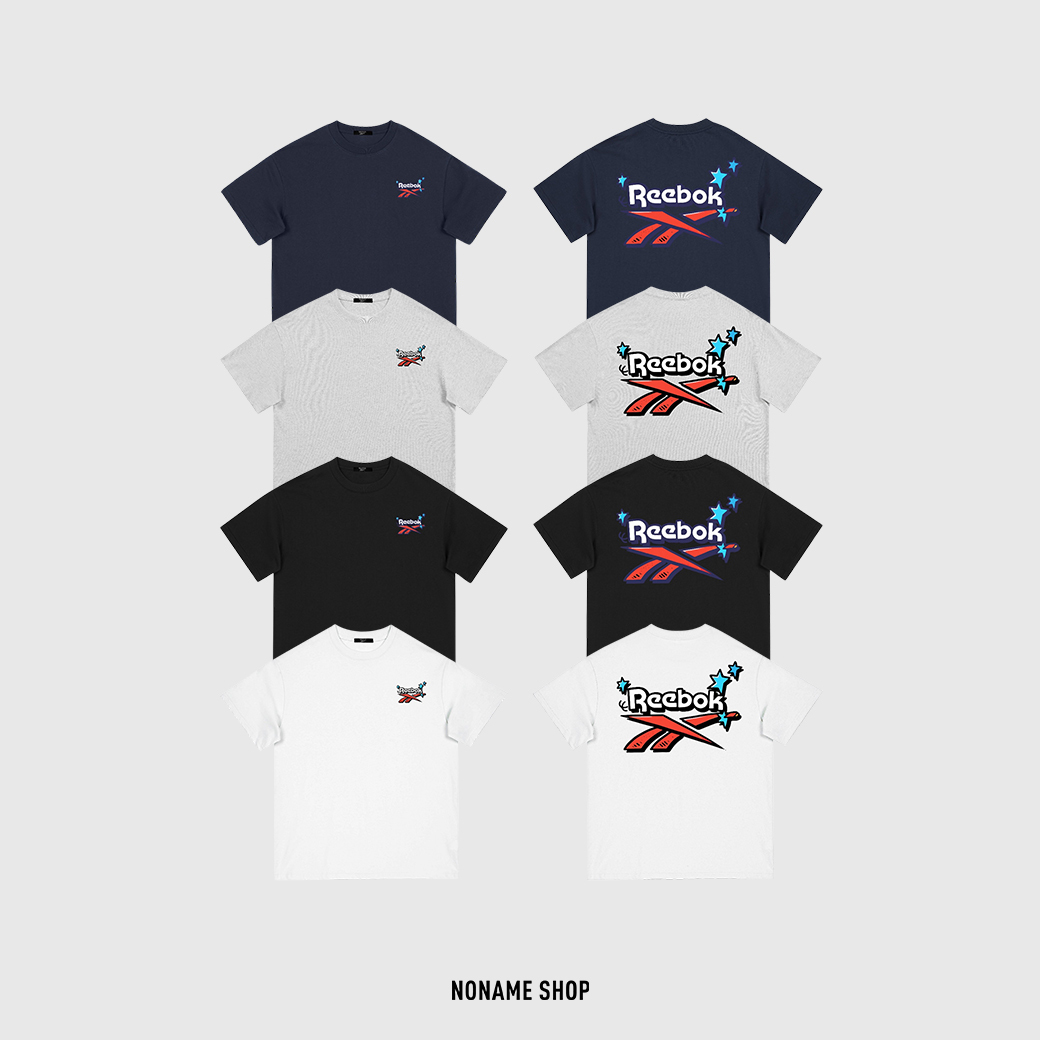 REEBOK 美式 卡通 星星 短袖 四色 (男款)