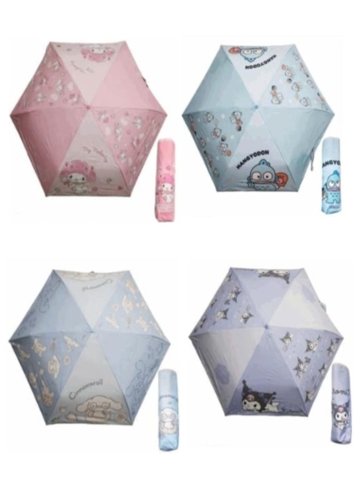 2026 Sanrio Characters 54厘米縮骨遮 🟡-2600228-260420